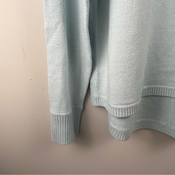 French Connection Della Vhari crew neck cashmere soft sweater Size L - Picture 6 of 8